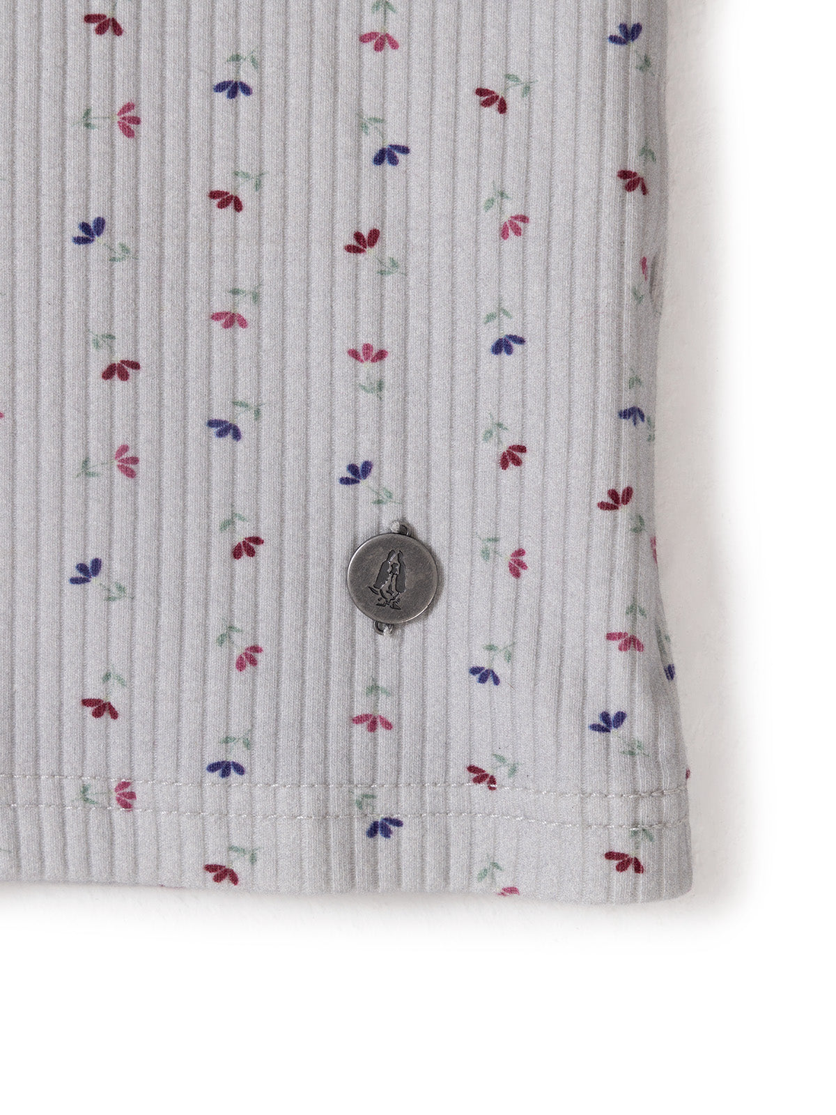 Polera Manga Larga Aster Niña Gris