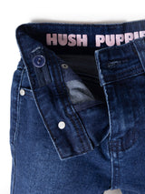 Jeans Lulú Niña Dark Blue Denim