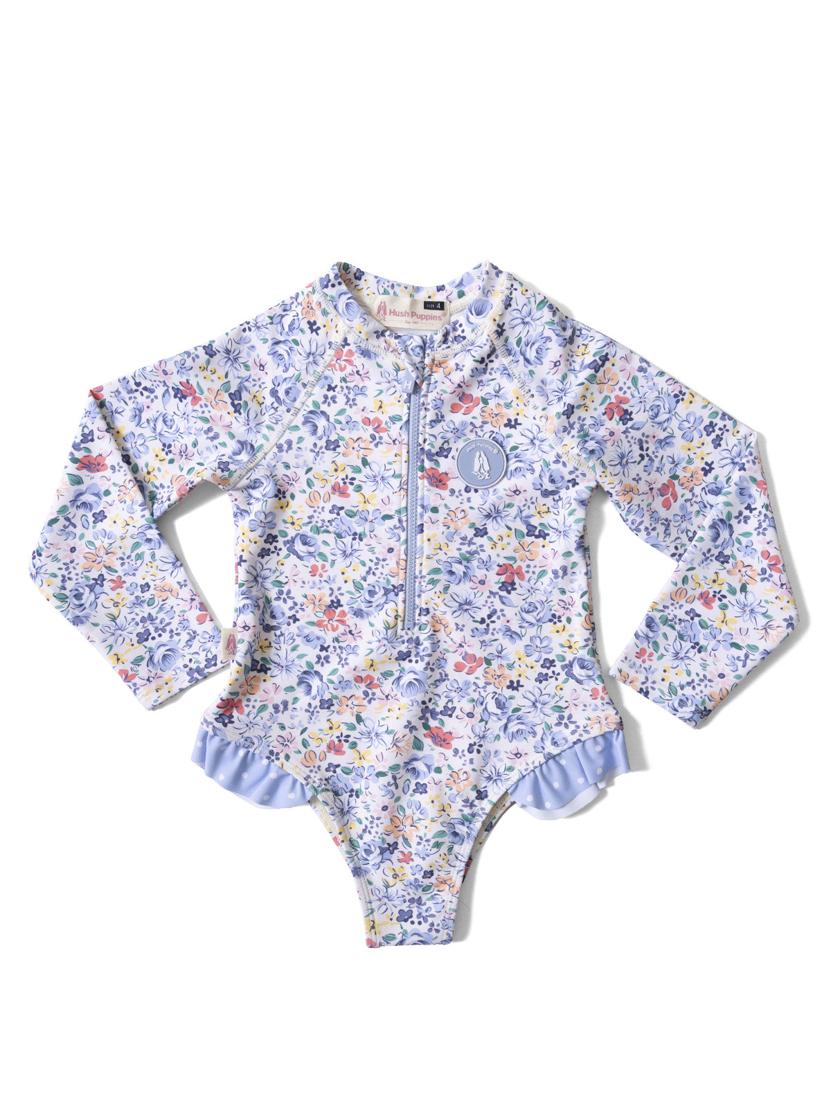 Traje de baño Niña FLOWERS Rosado