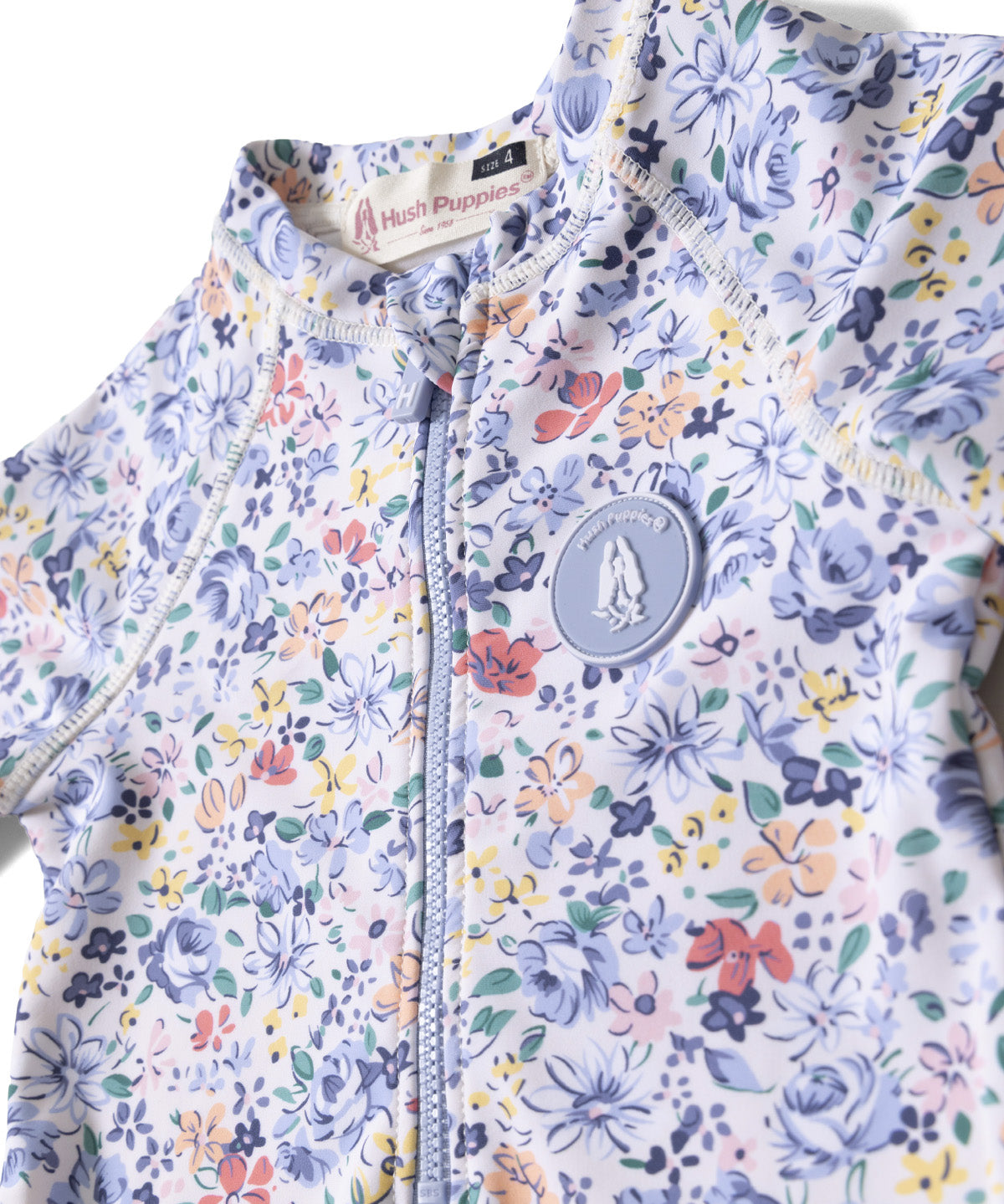 Traje de baño Niña FLOWERS Rosado