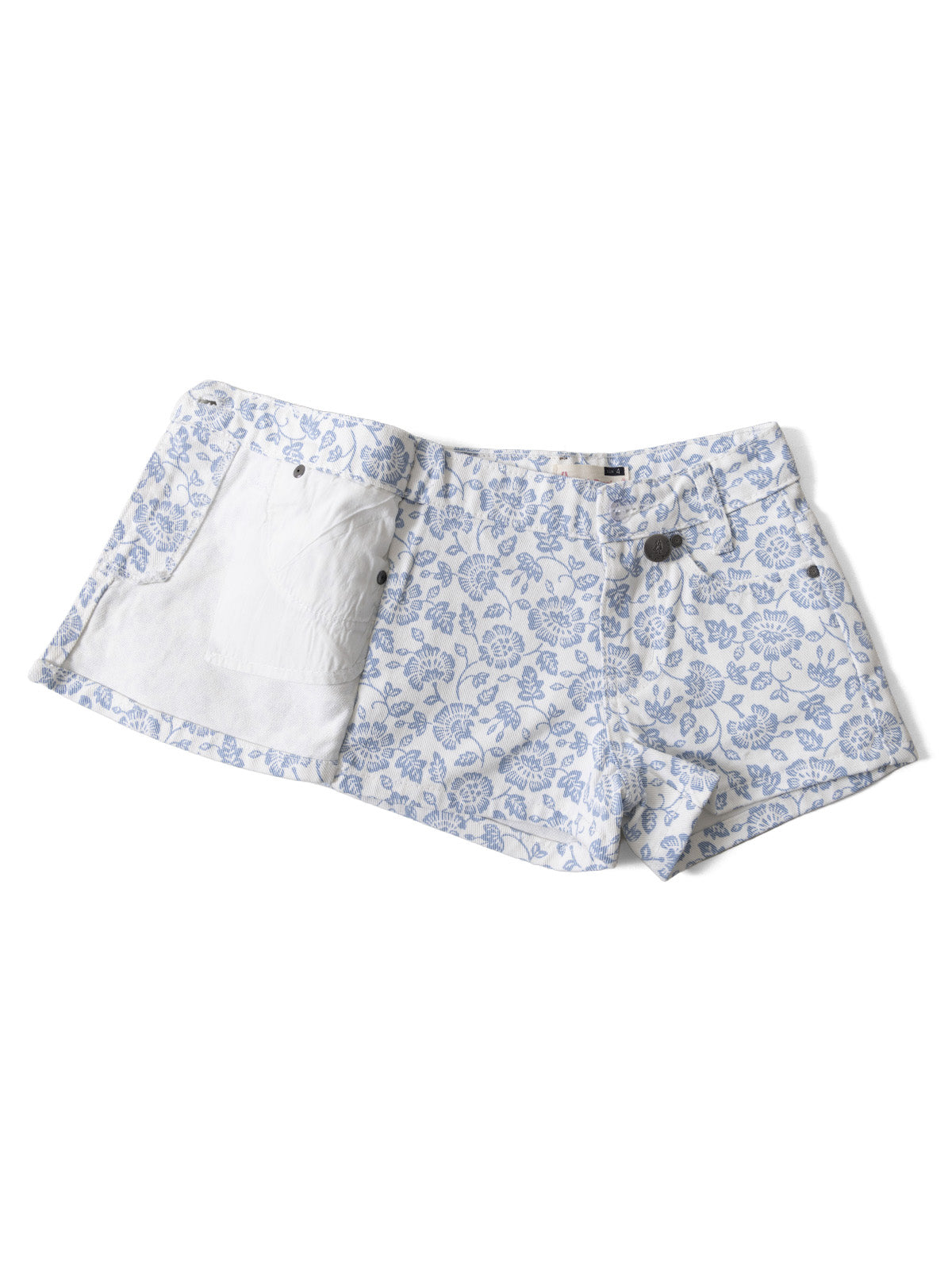 Short Niña LEMON Celeste