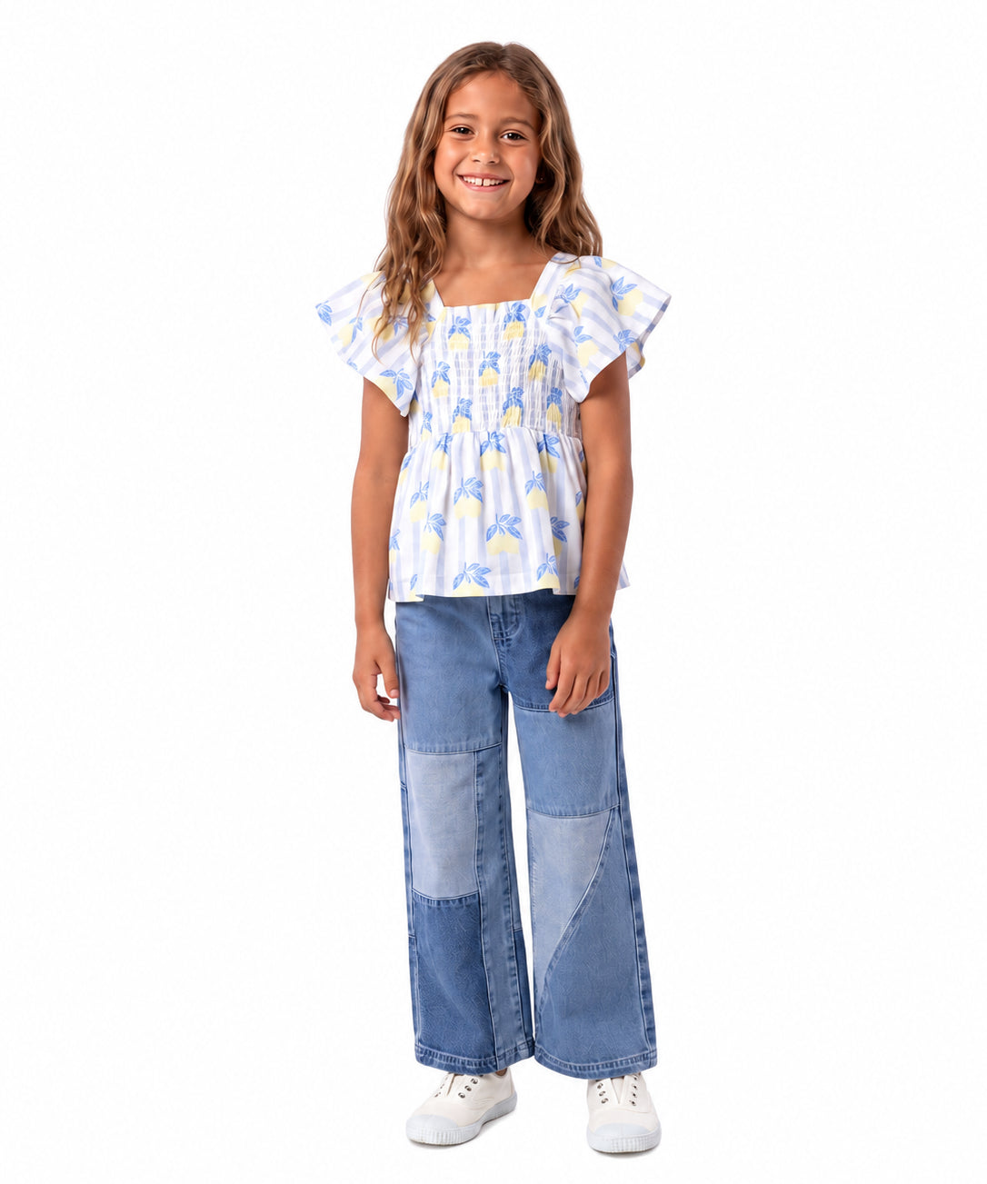 Jeans Niña Manu Azul