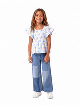 Jeans Niña Manu Azul