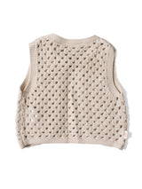 Chaleco sin mangas Niña BLOOM Beige