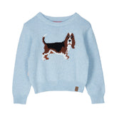Chaleco Niña Basset Celeste