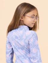 Traje De Baño Niña Miranda Celeste