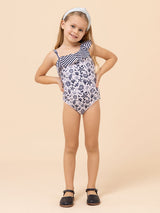 Traje De Baño Niña Vittoria Azul