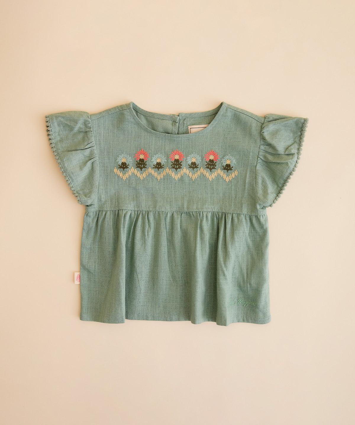 Blusa Niña Ana Verde