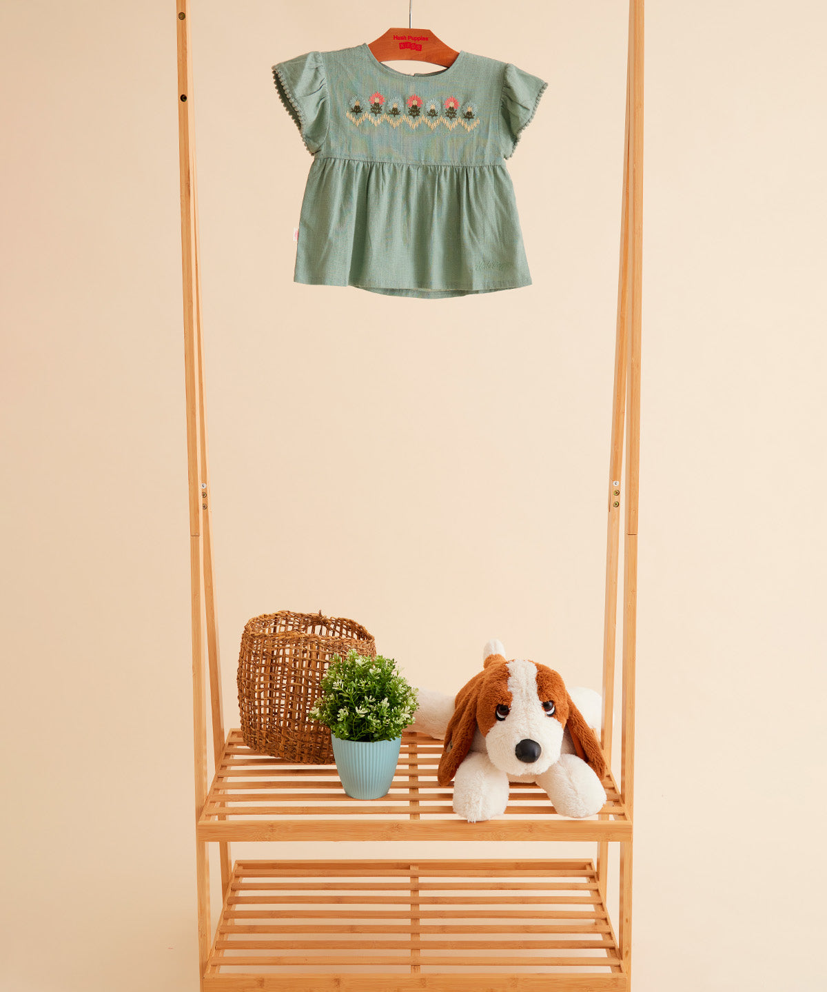 Blusa Niña Ana Verde