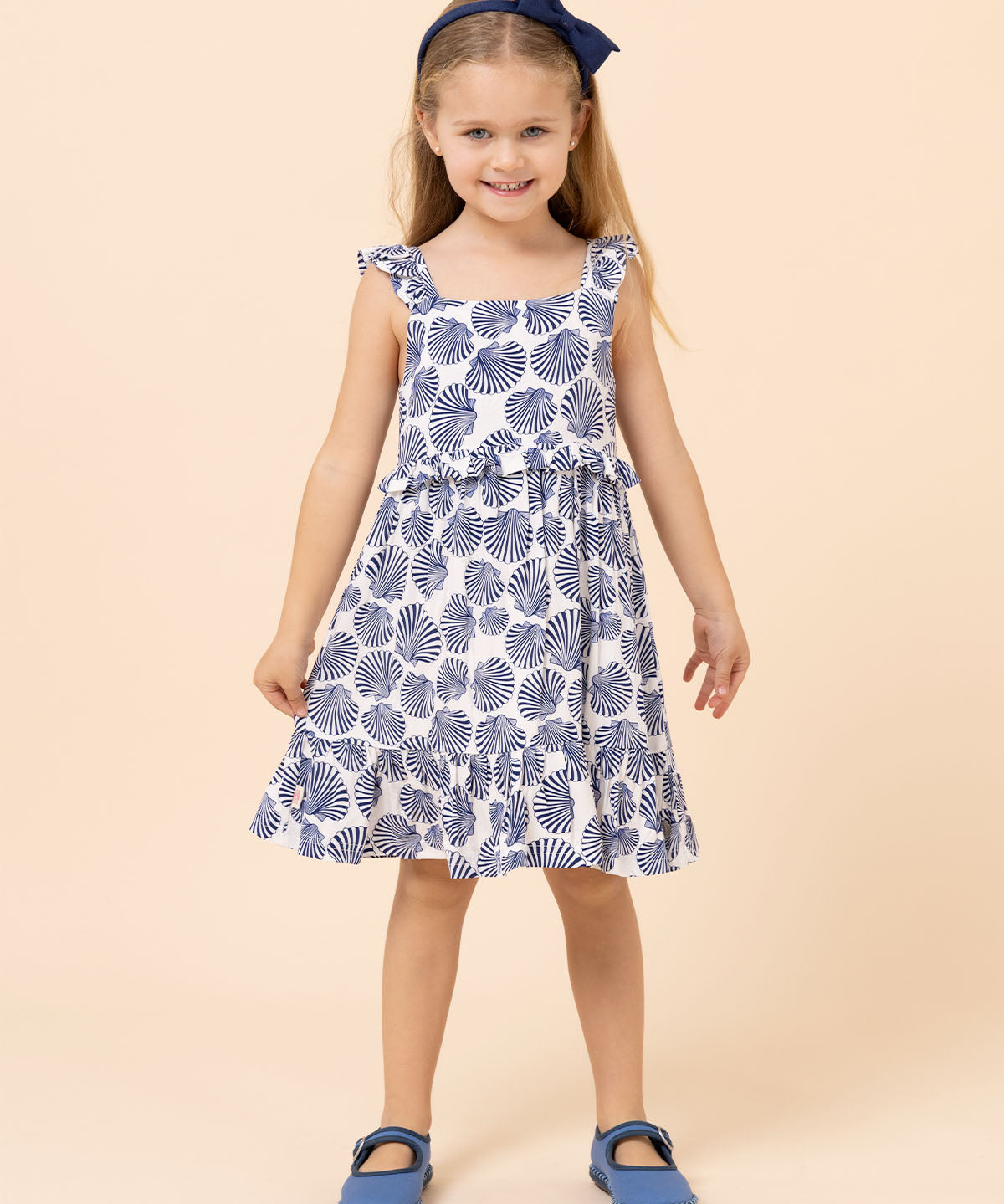 Vestido Niña Amelia Azul