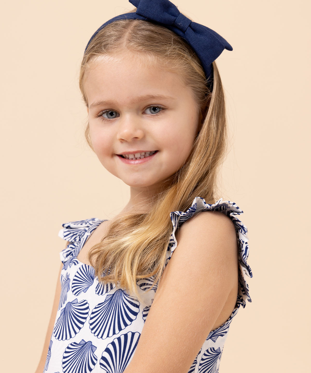 Vestido Niña Amelia Azul