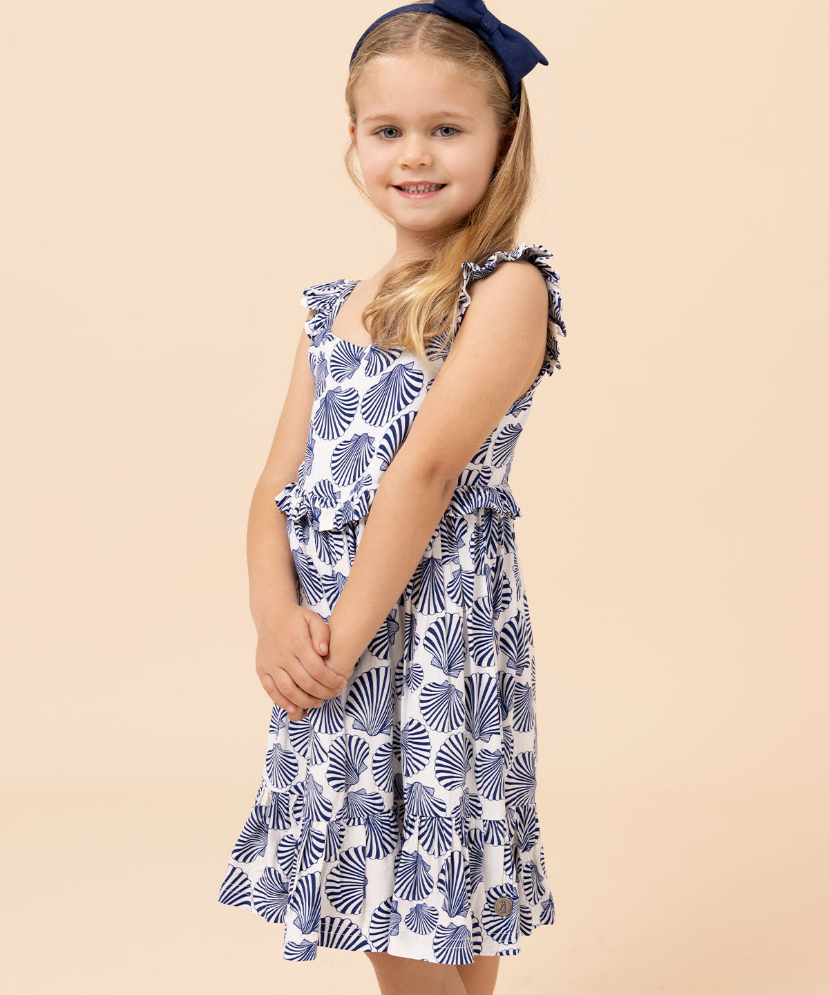 Vestido Niña Amelia Azul