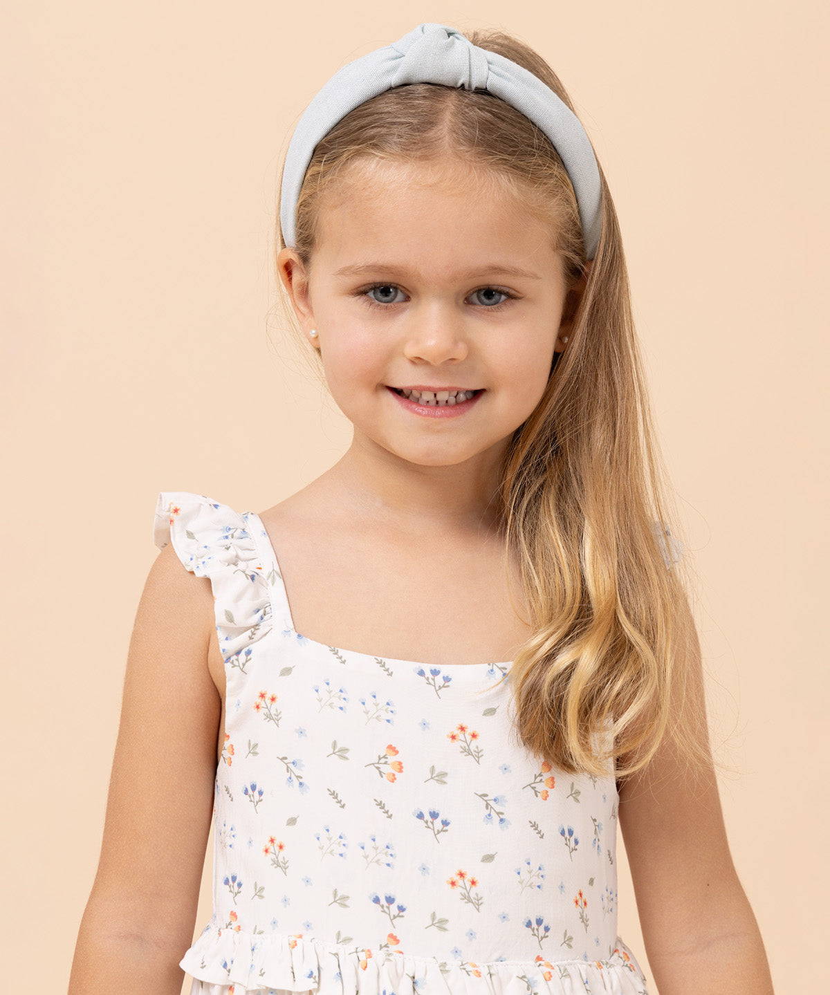 Vestido Niña Amelia Blanco
