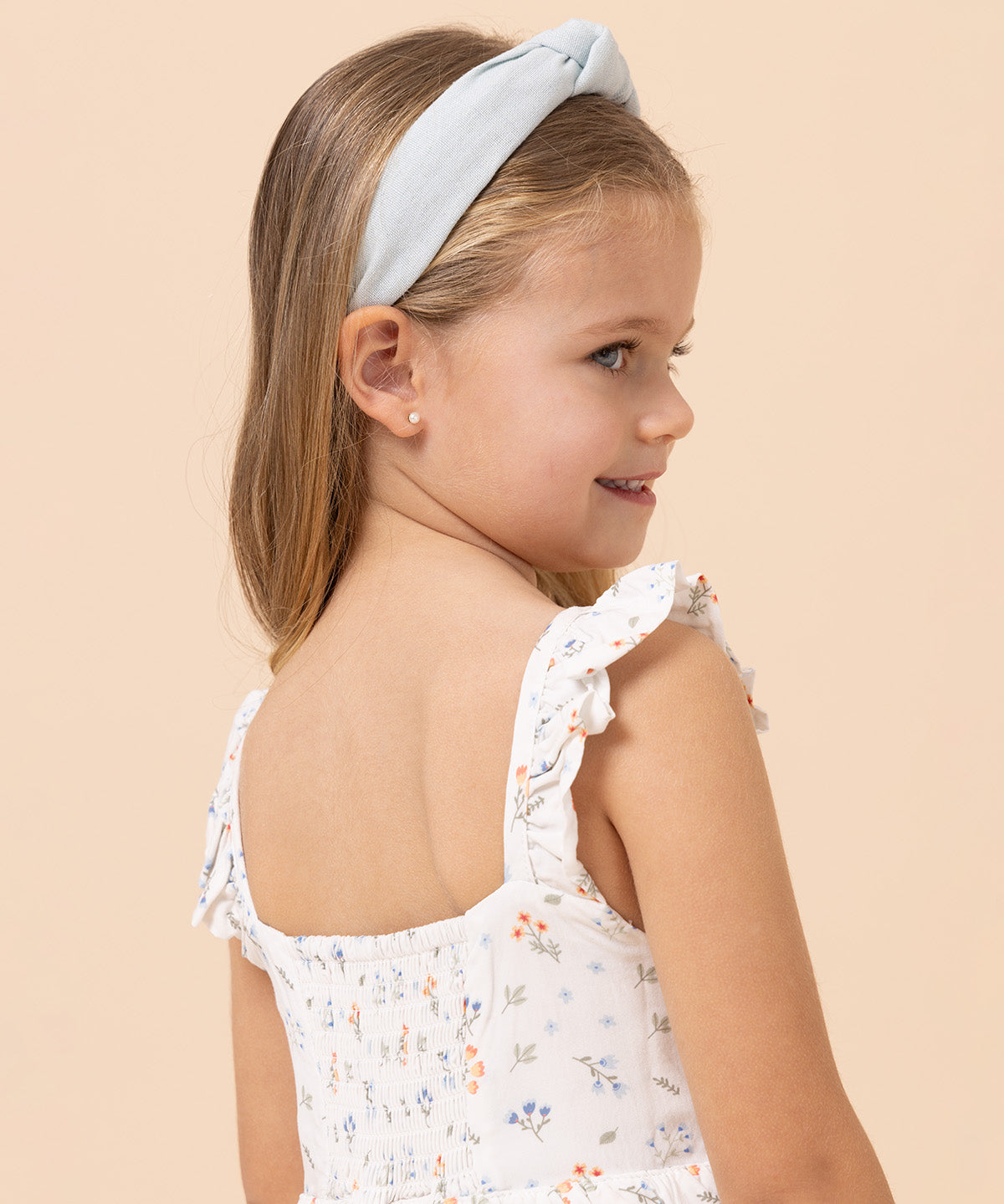Vestido Niña Amelia Blanco