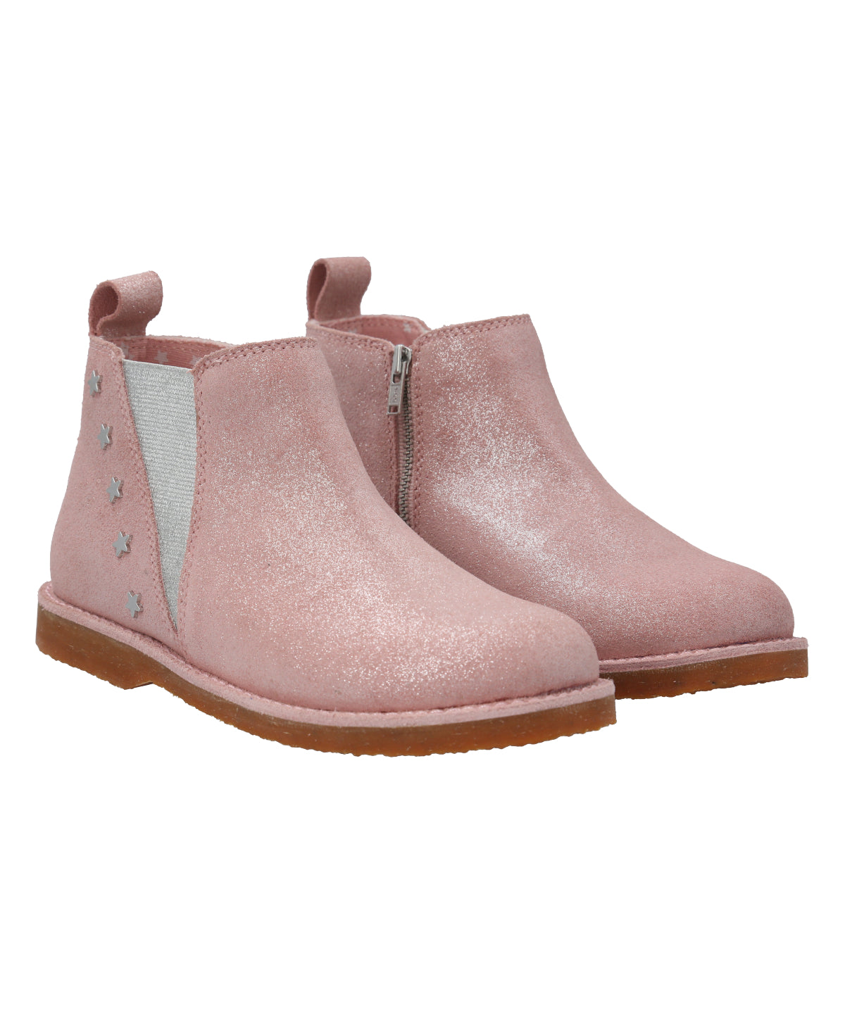 Botín Cuero Niña Fiji Rosado
