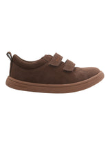 Zapatilla Cuero Niño Hobart Café