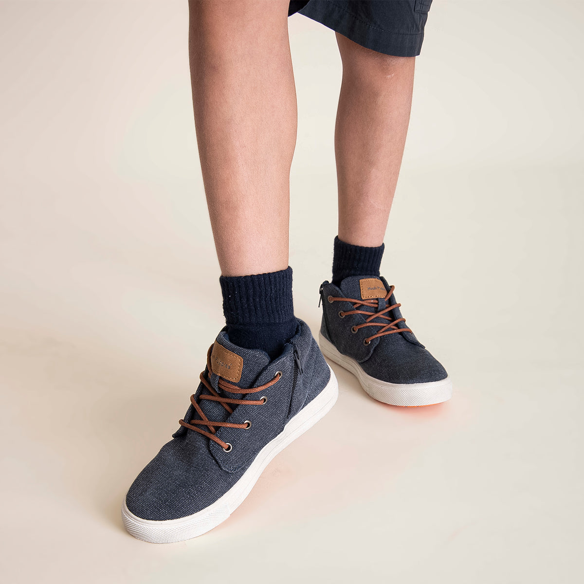 Botín Niño Howie Azul Hush Puppies Kids