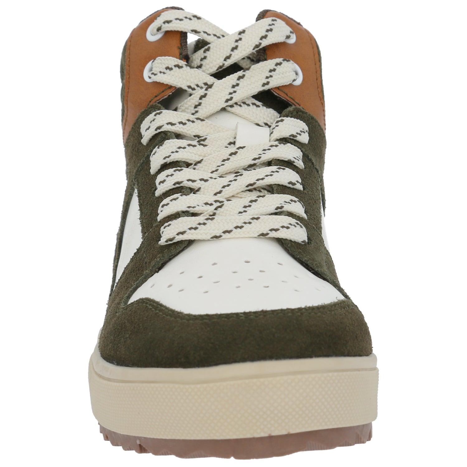 Zapatilla Cuero Niño Moslo Café