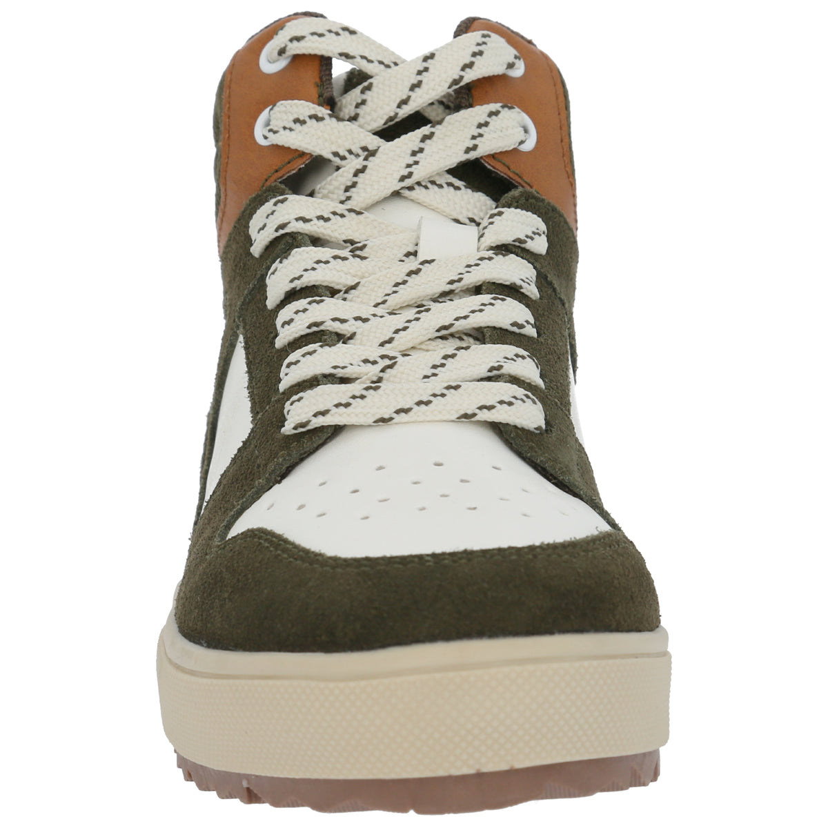 Zapatilla Cuero Niño Moslo Café
