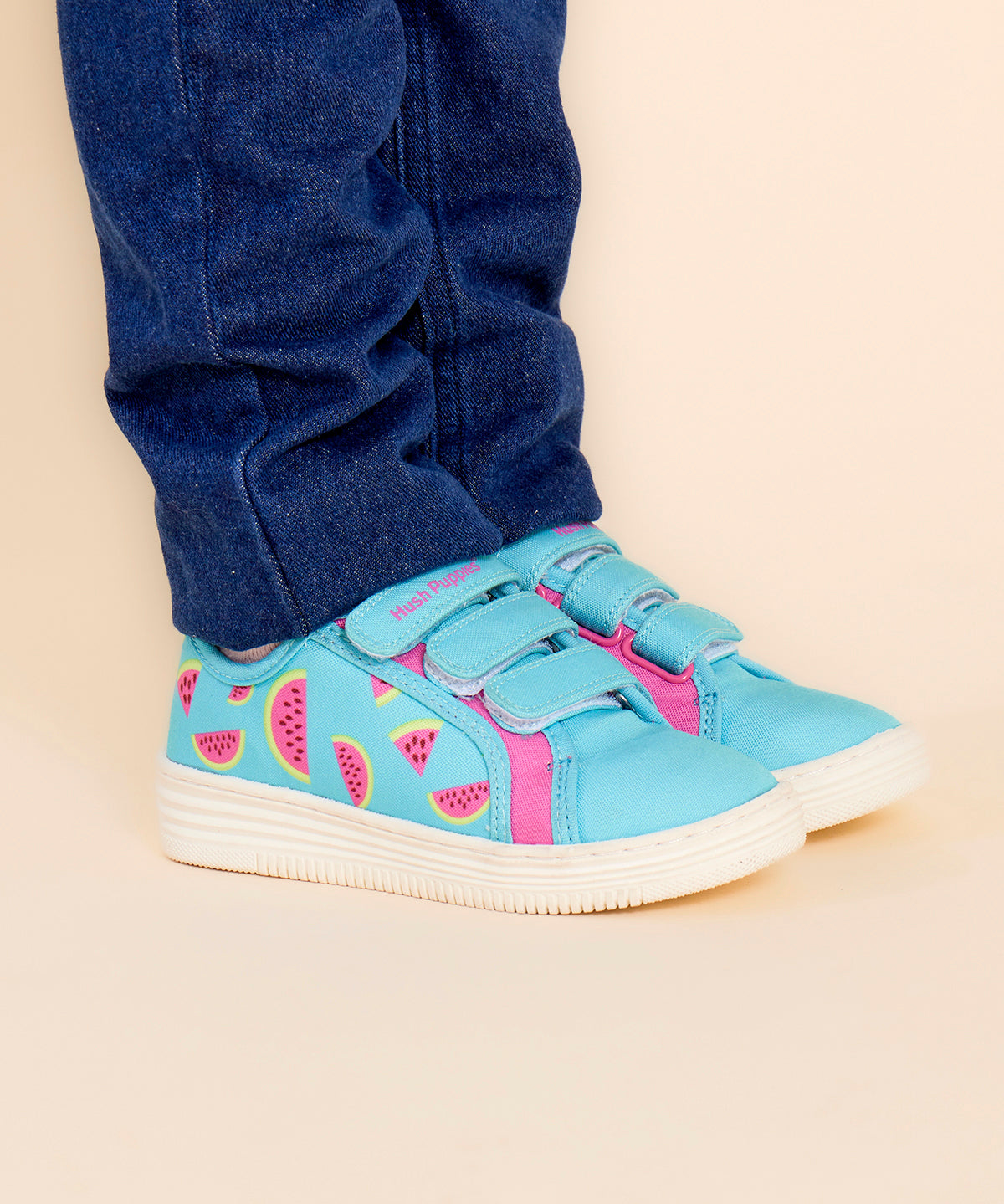 Zapatilla Niña Olivia VL Azul