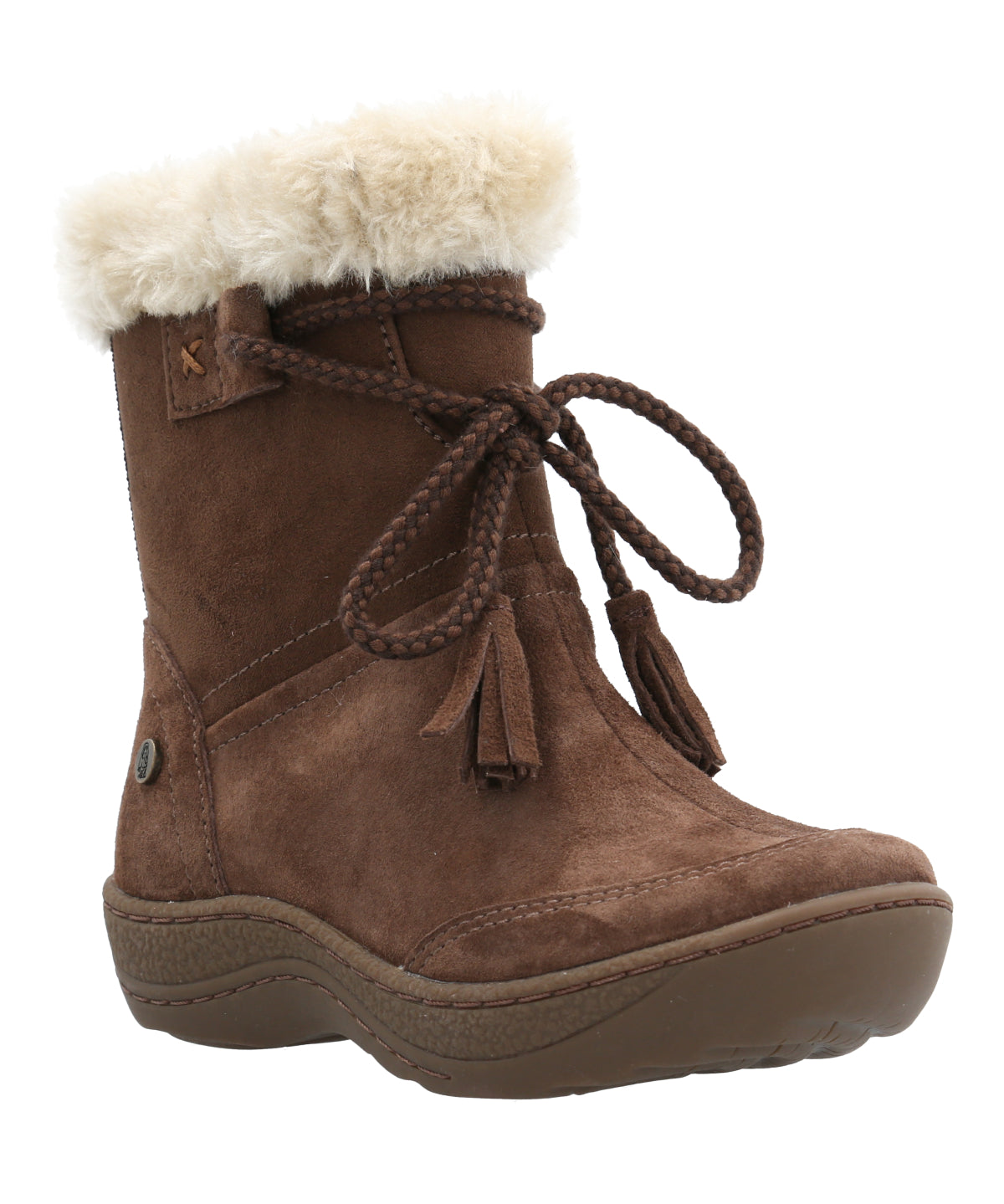 Bota Cuero Niña Lakey-K Café