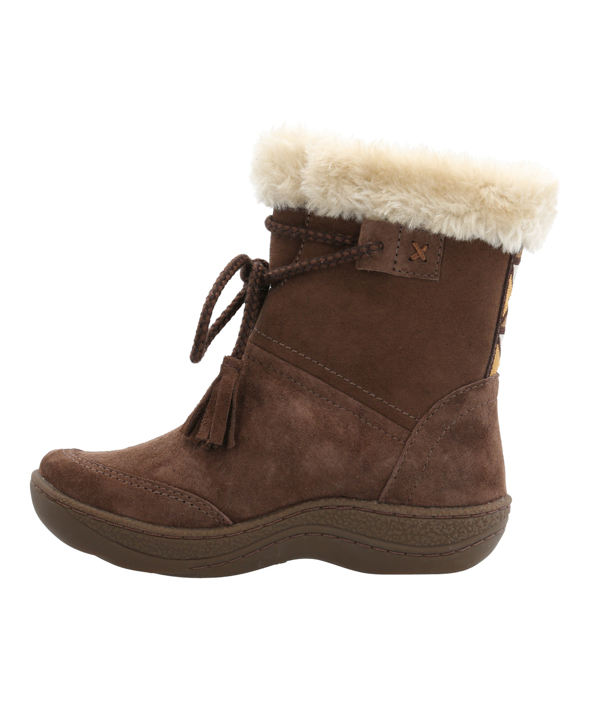 Bota Cuero Niña Lakey-K Café