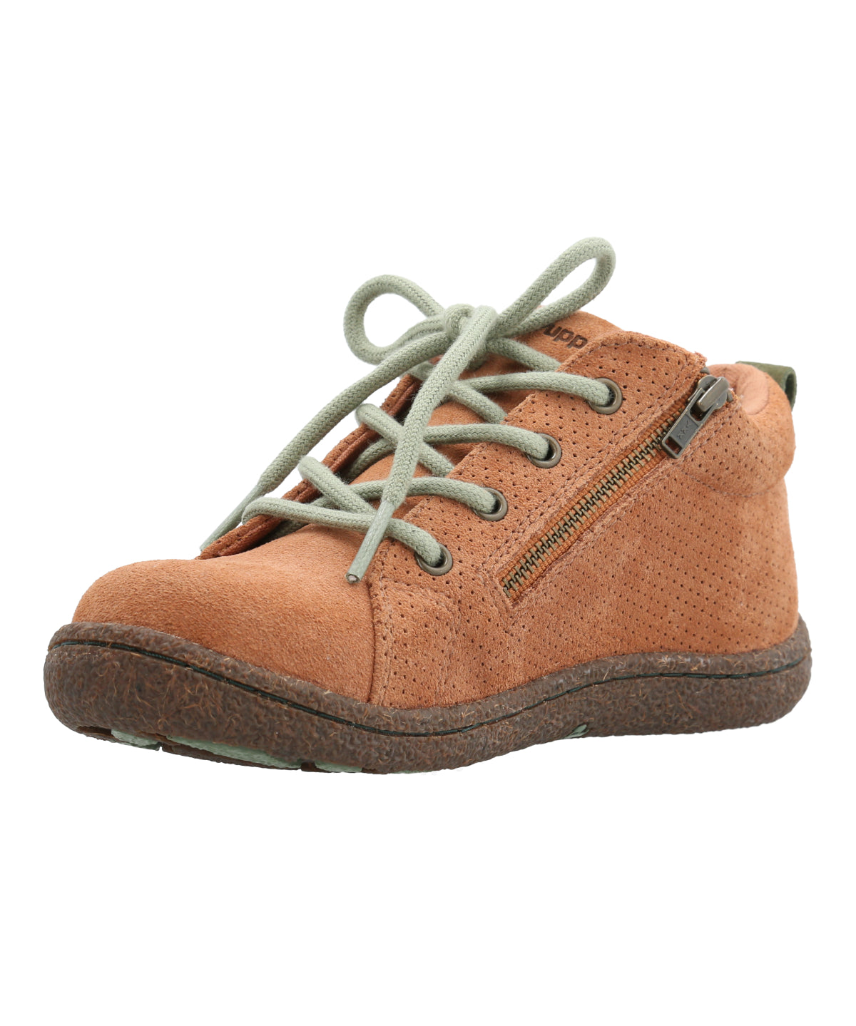 Zapatilla Gamuza Niño Hervey Café