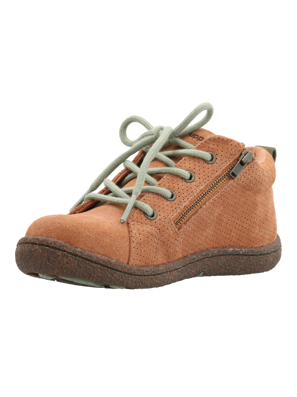 Zapatilla Gamuza Niño Hervey Café