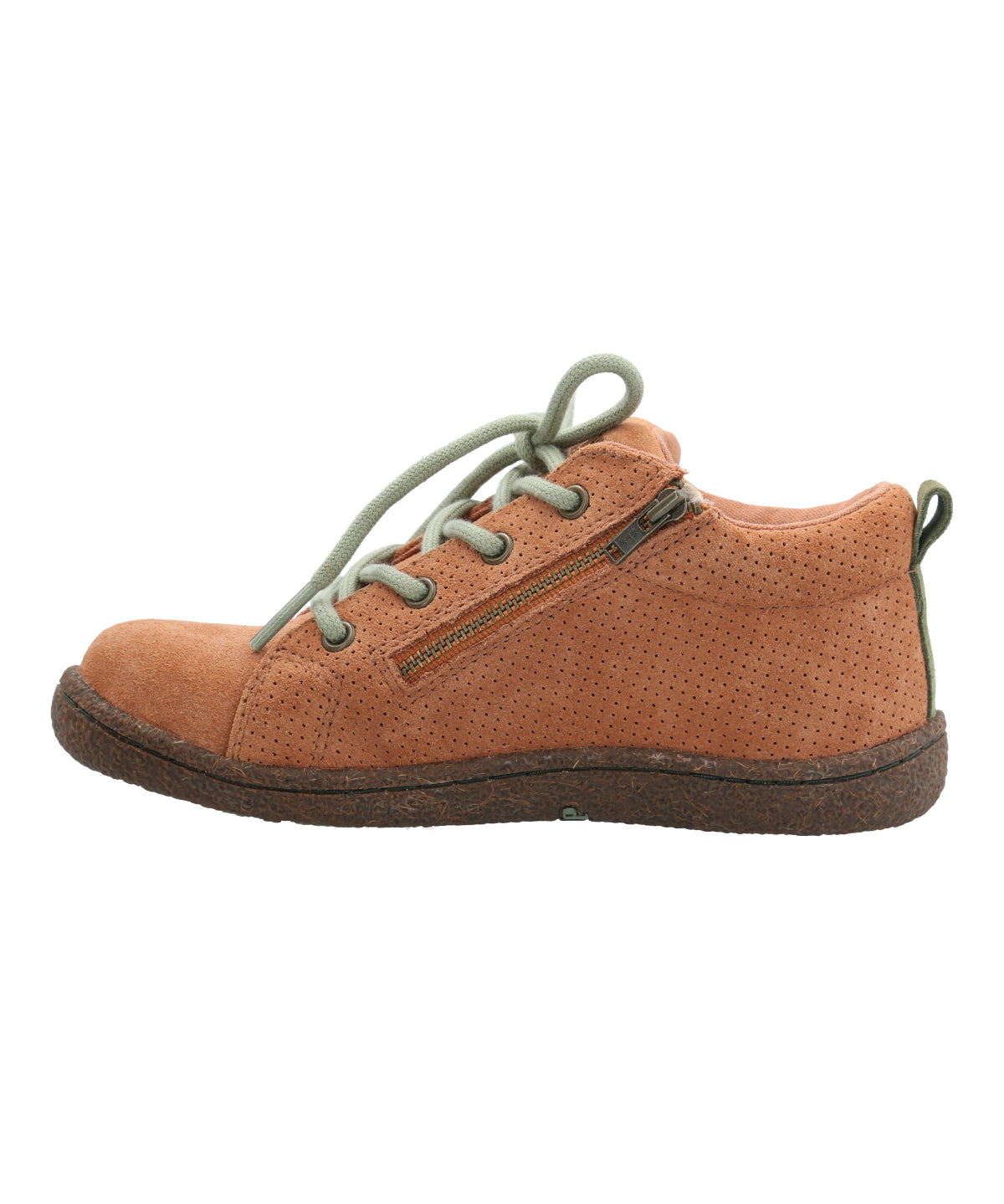 Zapatilla Gamuza Niño Hervey Café