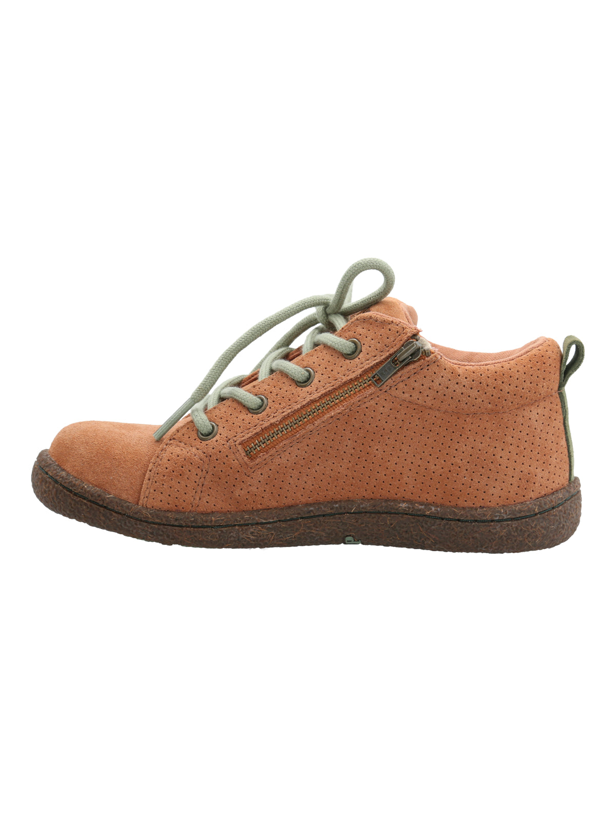 Zapatilla Gamuza Niño Hervey Café