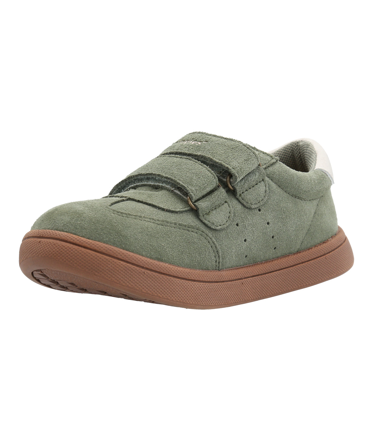 Zapatilla Cuero Niño Clara-K Verde