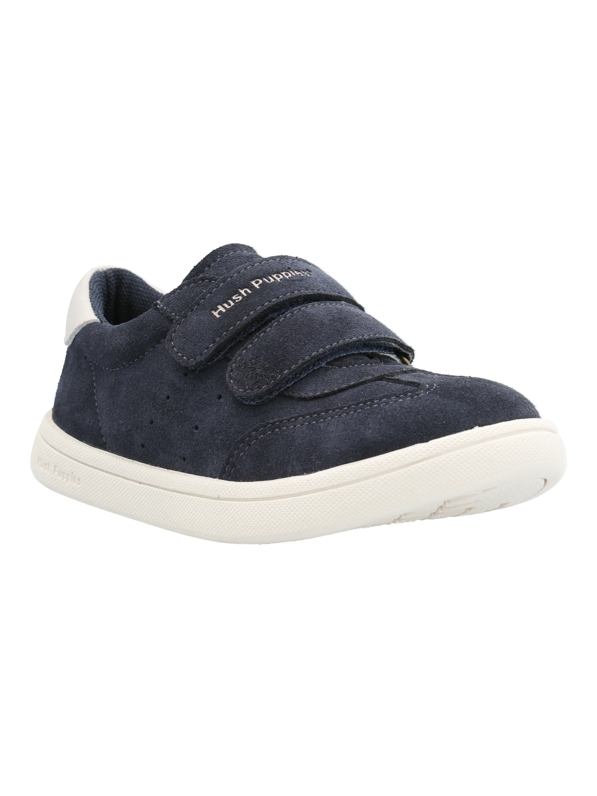 Zapatilla Cuero Niño Clara-K Azul