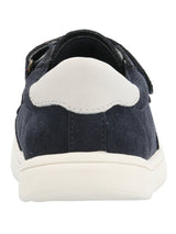 Zapatilla Cuero Niño Clara-K Azul