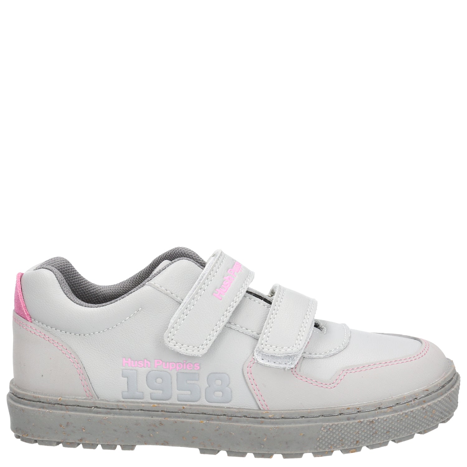 Zapatilla Cuero Niña Jets  Gris