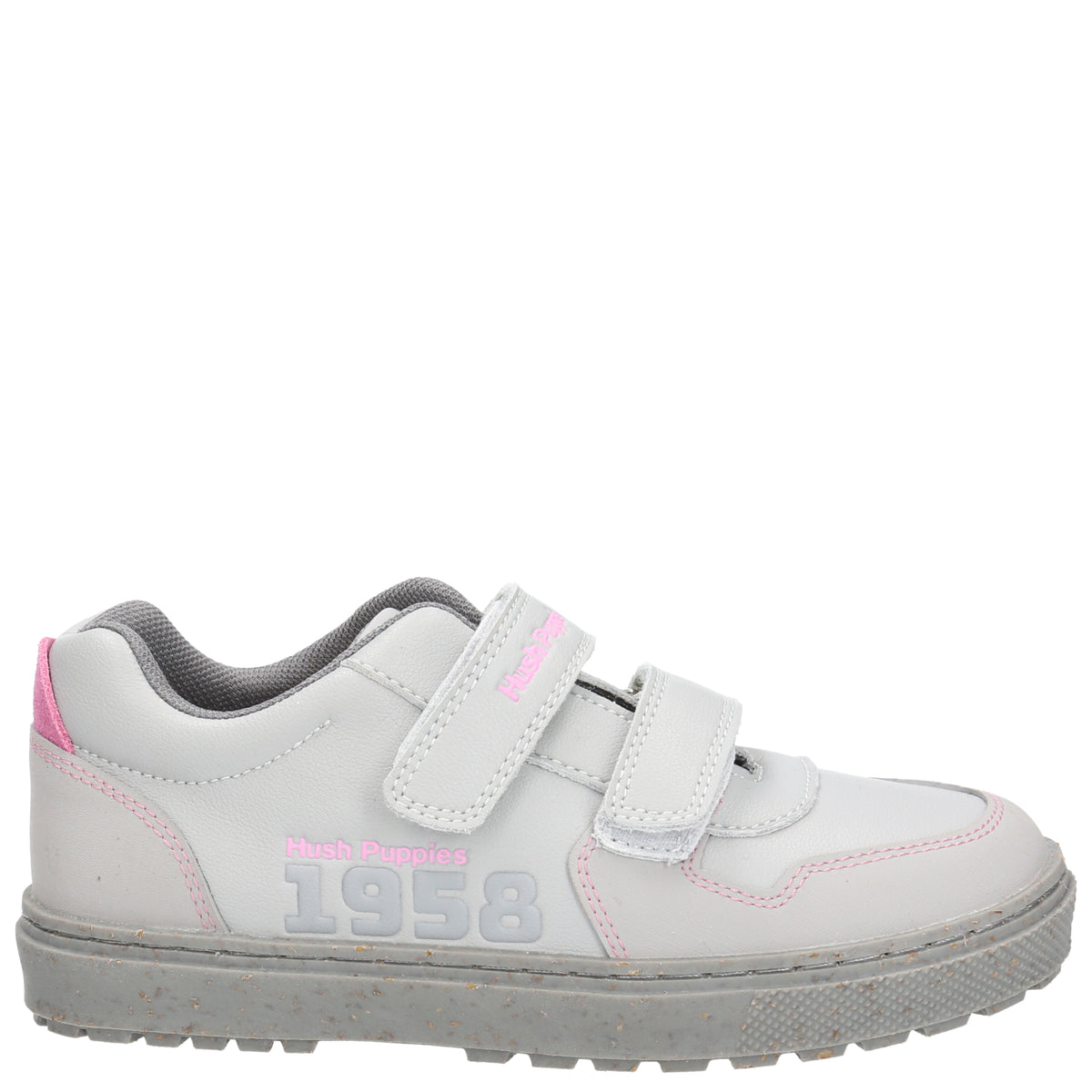 Zapatilla Cuero Niña Jets  Gris