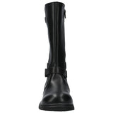 Bota Cuero Niña Lynox  Negro