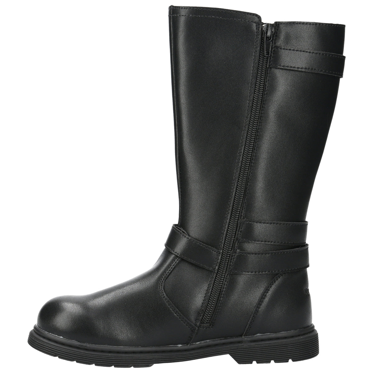 Bota Cuero Niña Lynox  Negro