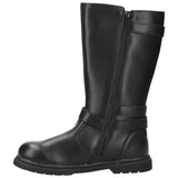 Bota Cuero Niña Lynox  Negro