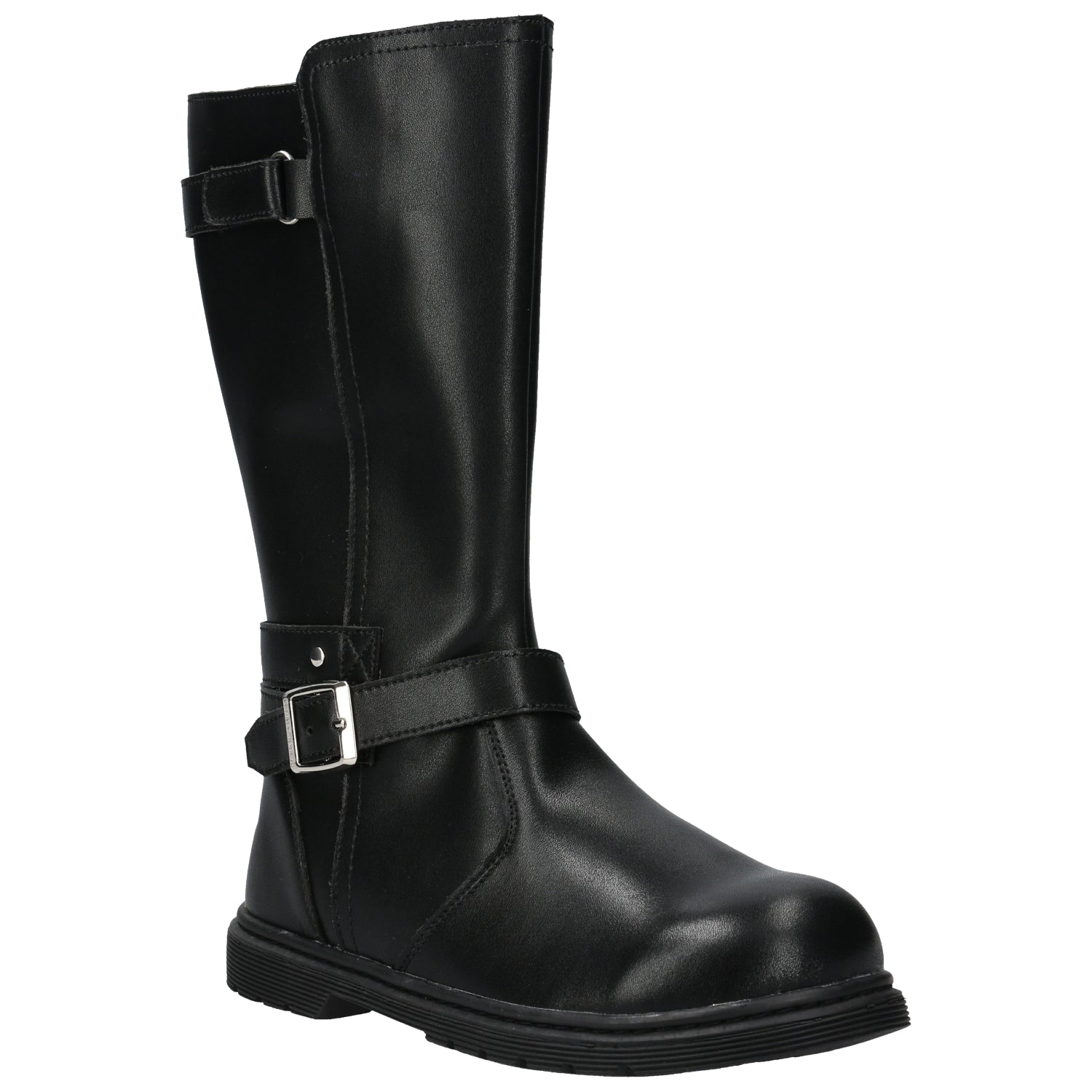 Bota Cuero Niña Lynox  Negro