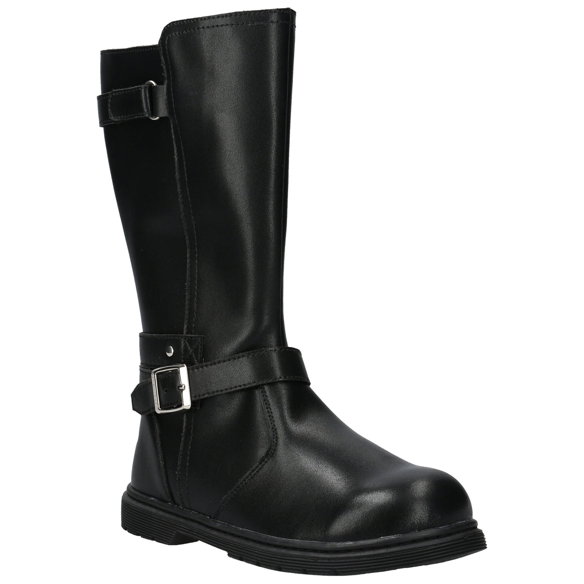 Bota Cuero Niña Lynox  Negro