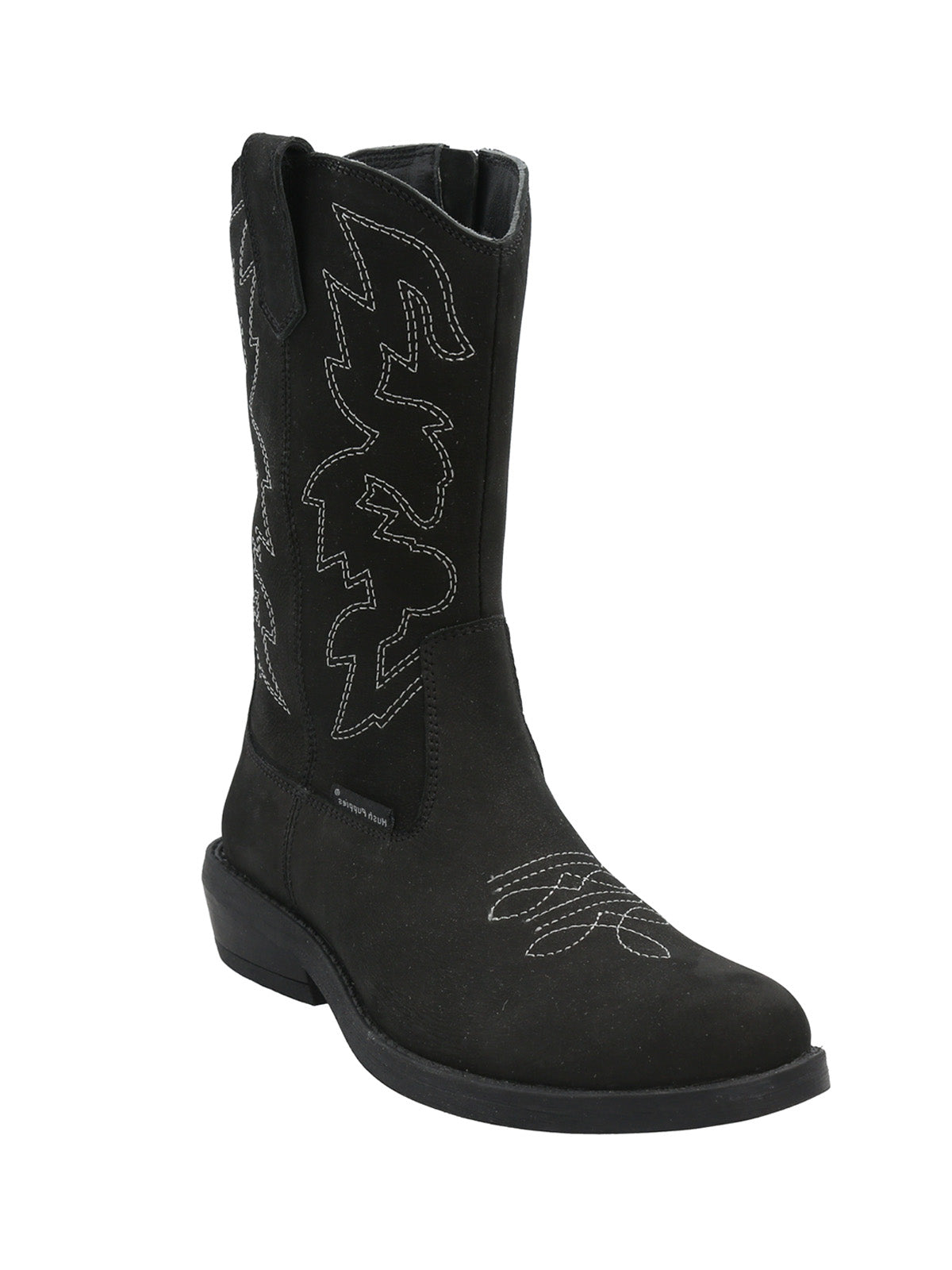 Bota Cuero Niña New Texas Negro