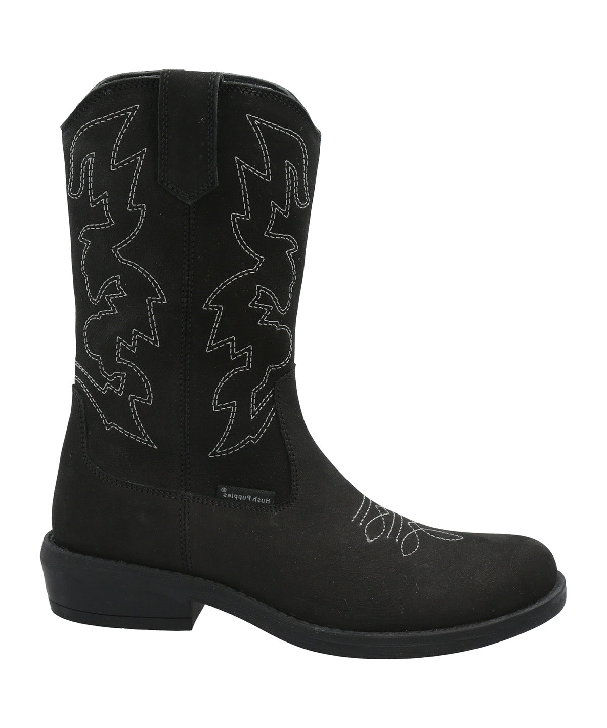 Bota Cuero Niña New Texas Negro