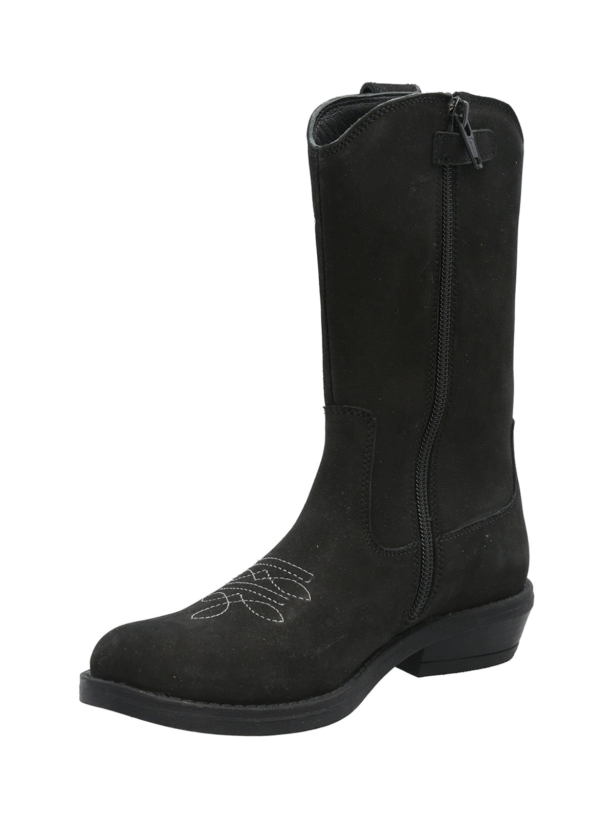 Bota Cuero Niña New Texas Negro