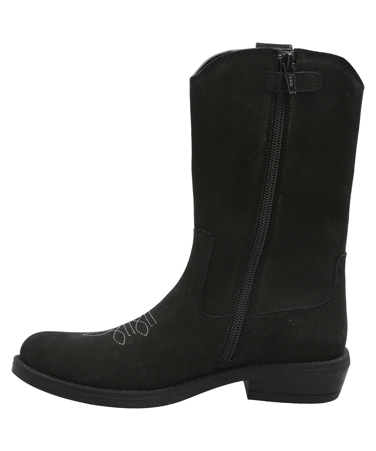 Bota Cuero Niña New Texas Negro