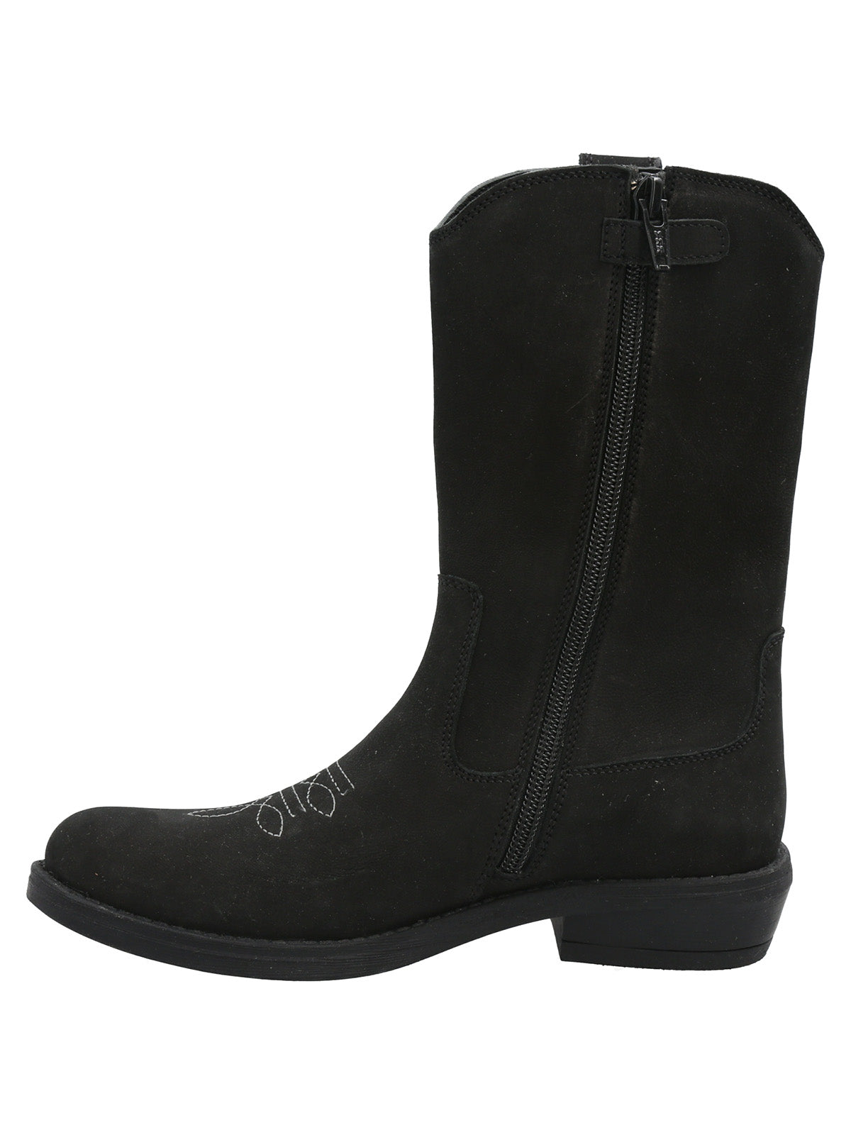 Bota Cuero Niña New Texas Negro