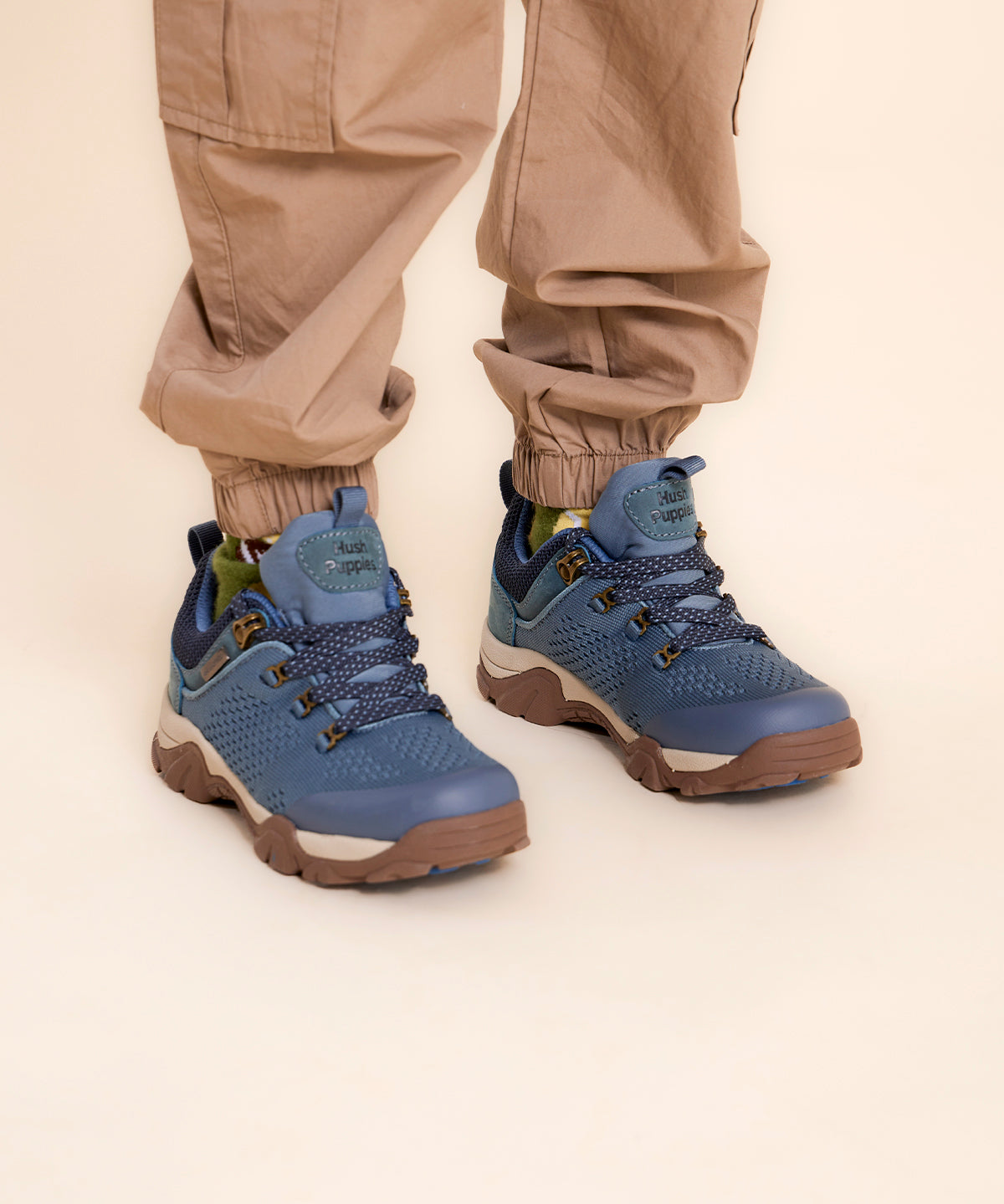 Zapatilla Niño Nikiro-K Azul Hush Puppies Kids