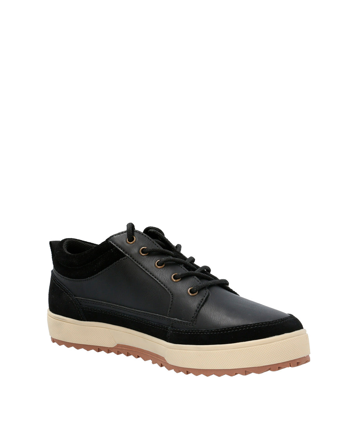 Zapatilla Niño Slalom Low Cuero Negro