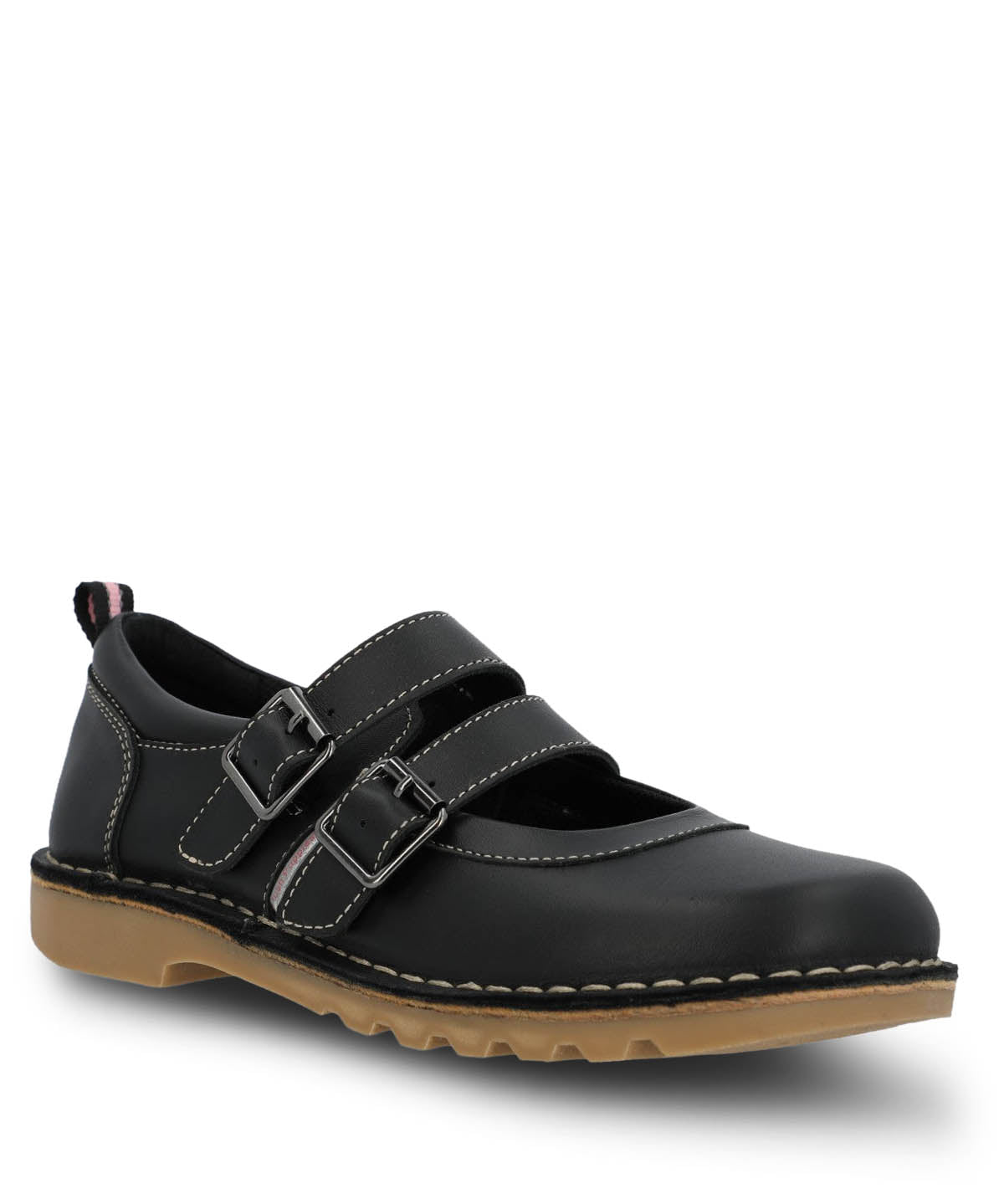 Guillermina Niña SPRING BUCKLE Negro