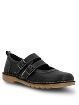 Guillermina Niña SPRING BUCKLE Negro