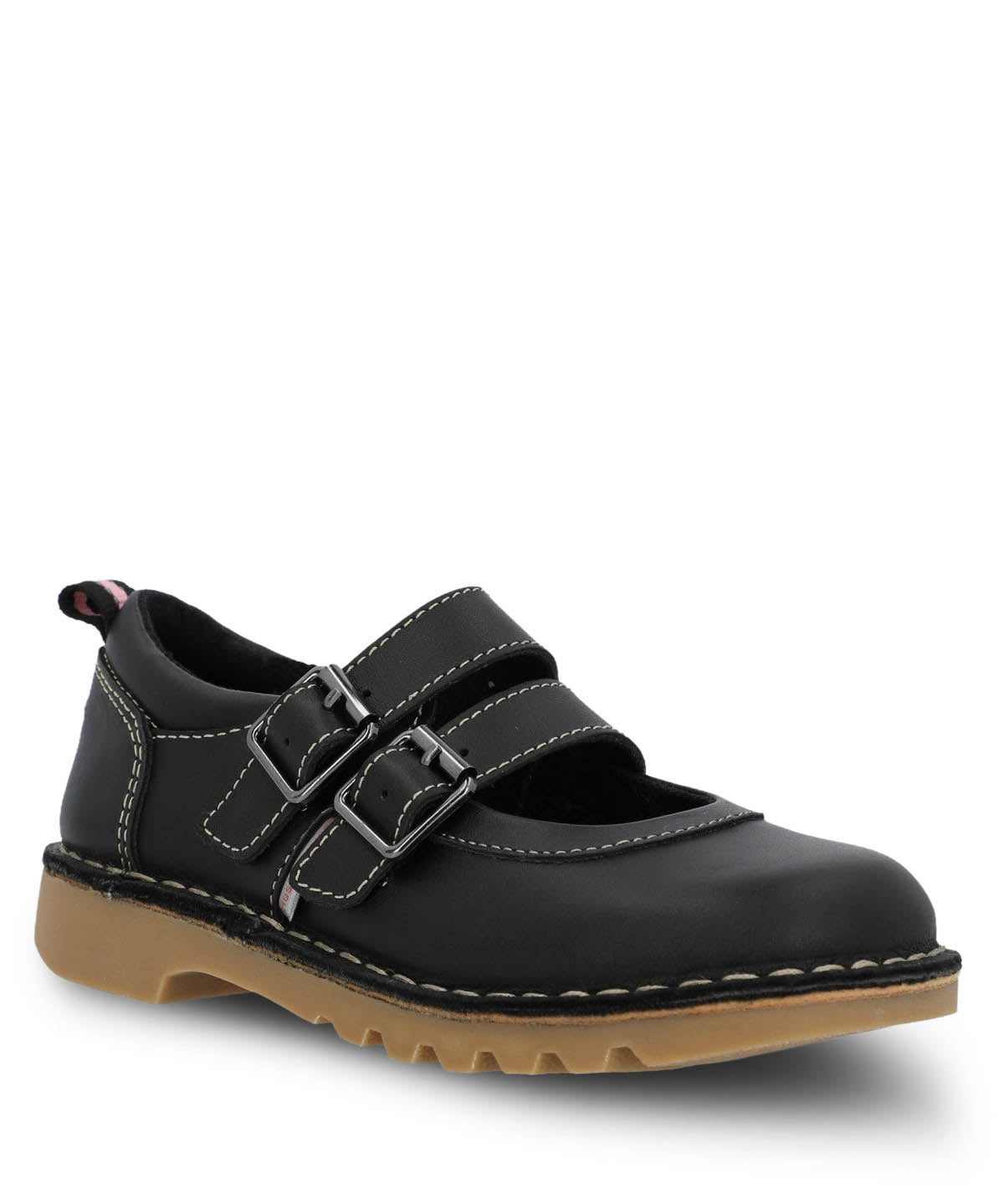 Guillermina Niña SPRING BUCKLE Negro